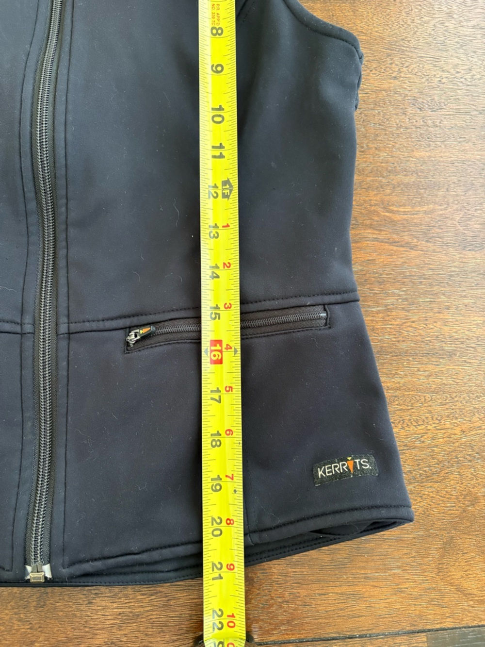 Kerrits Equestrian Performance Softshell Horse Riding Black Vest Size S - Picture 9 of 11